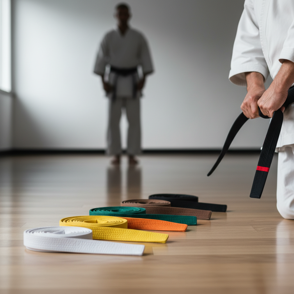 Le système des ceintures en karaté : de blanche à noire